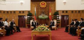 28 октомври 2013 г., Ханой. Президентът Росен Плевнелиев се срещна с министър-председателя на Социалистическа република Виетнам Нгуен Тан Зунг.